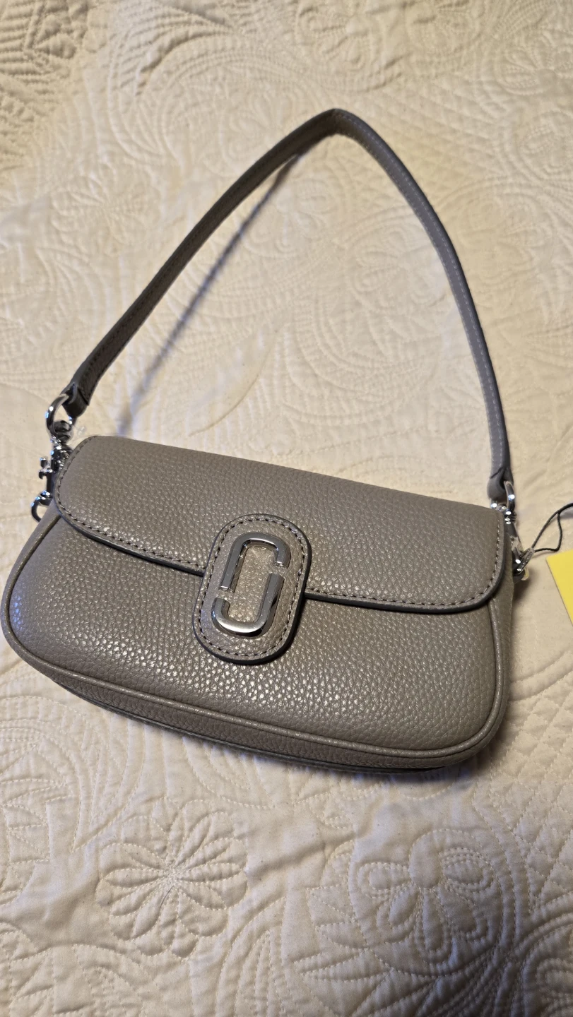 Marc Jacobs Grey Leather Shoulder Bag - photo 3