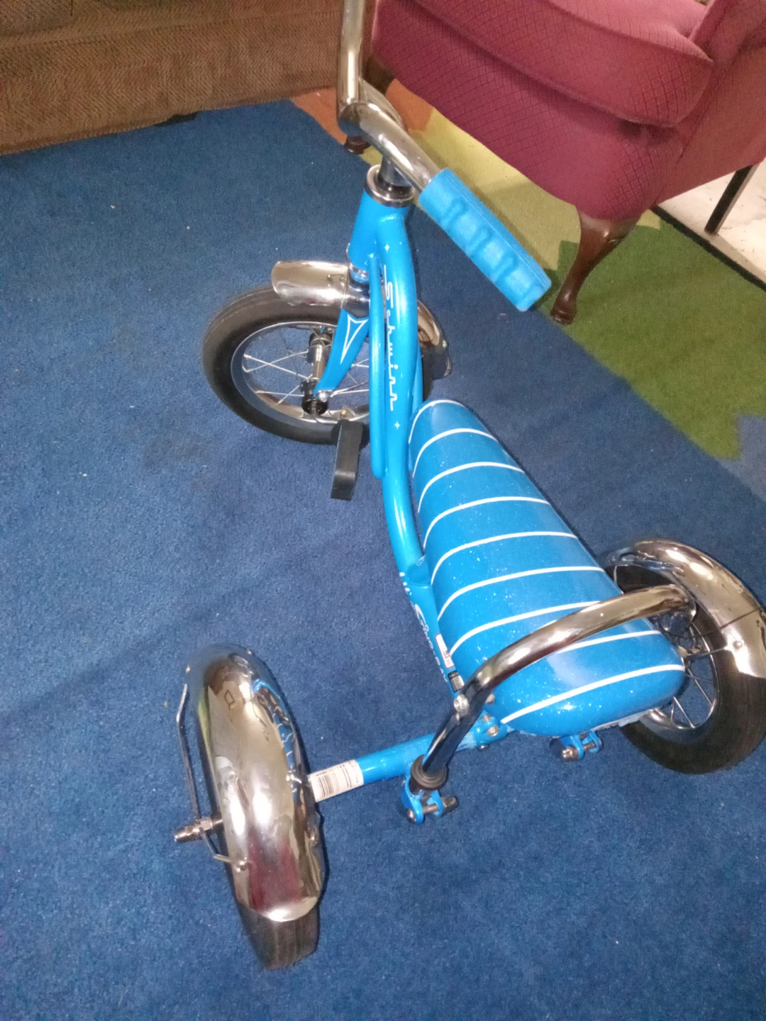Blue Schwinn Tricycle - photo 4