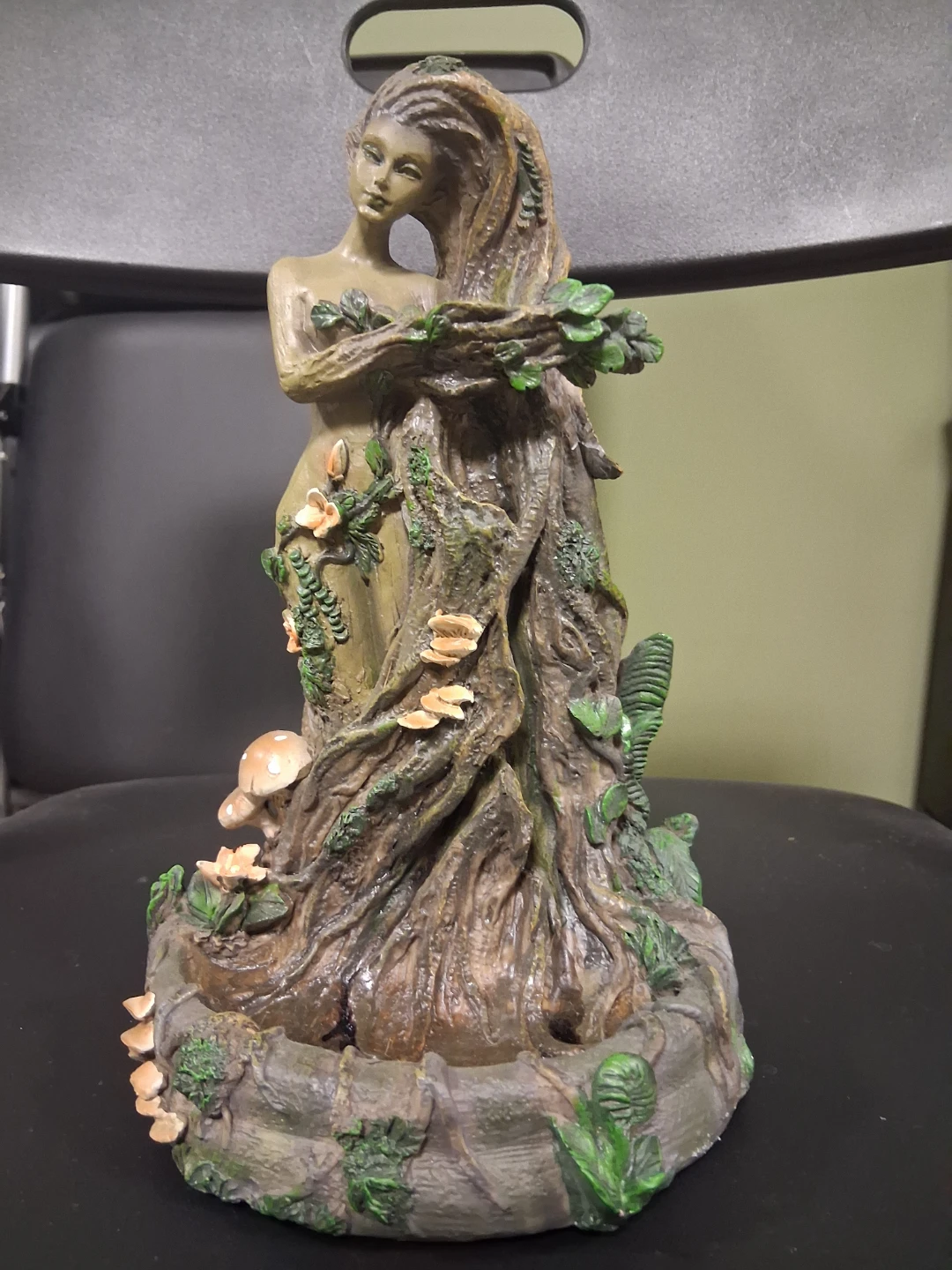 Fairy Statue with Incense Cones - photo 5