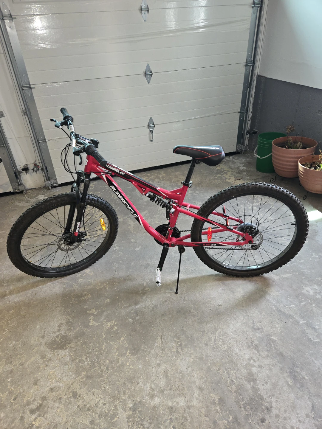 Supercycle Red Mountain Bike