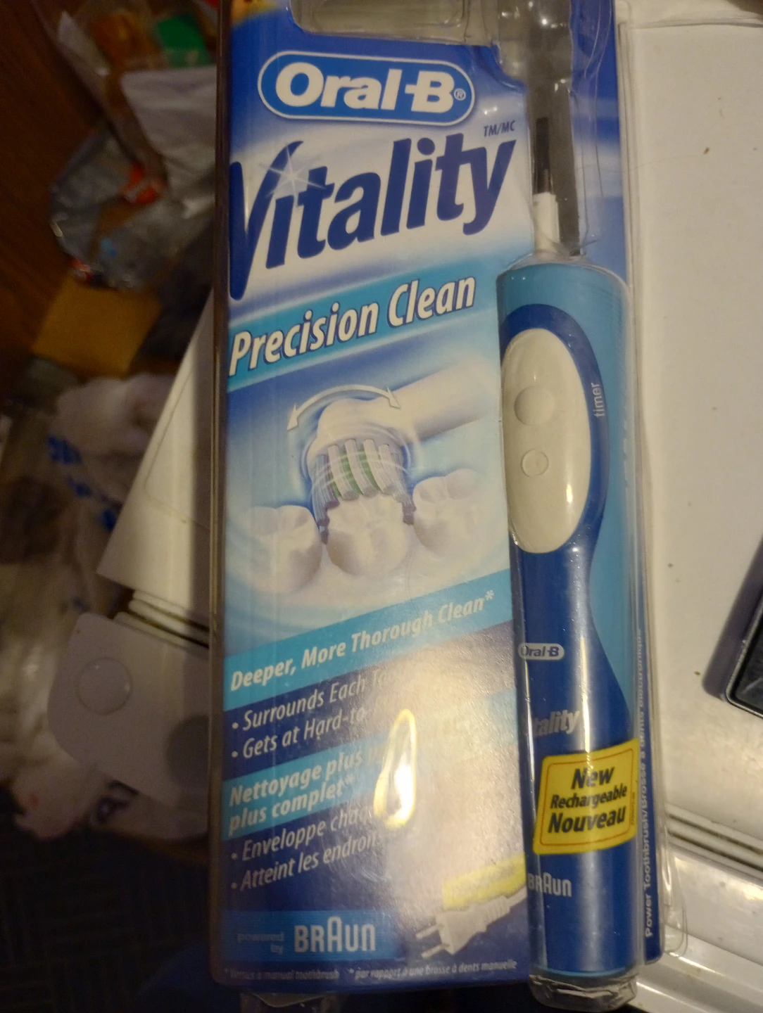 Oral-B Vitality Precision Clean Rechargeable Power Toothbrush