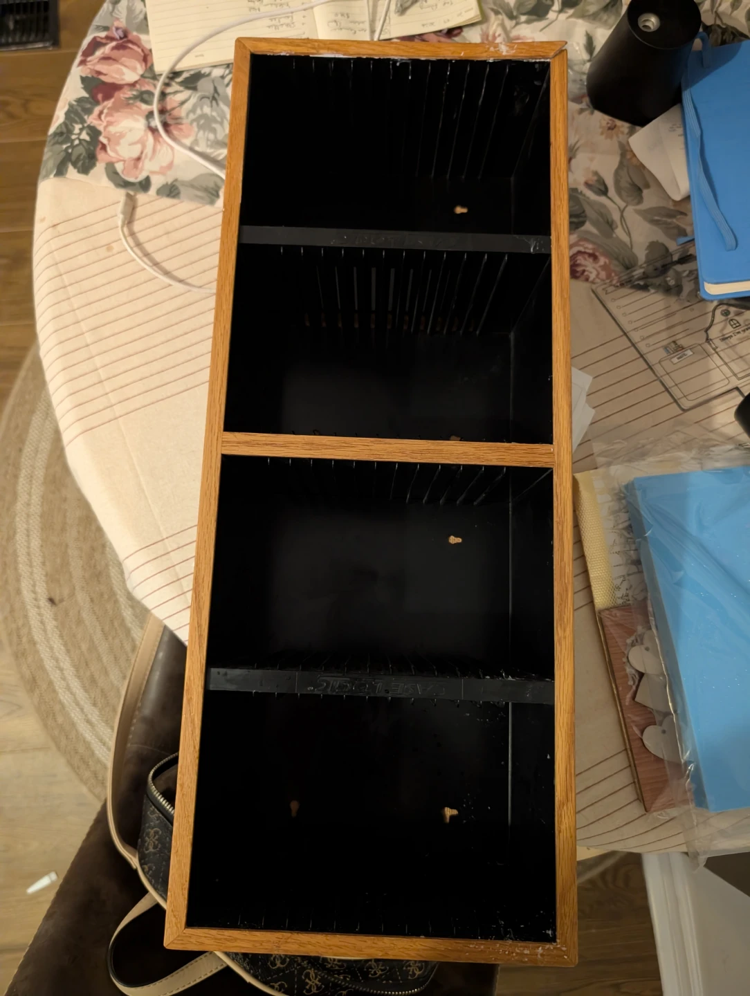Wooden Storage Shelf Unit - photo 2