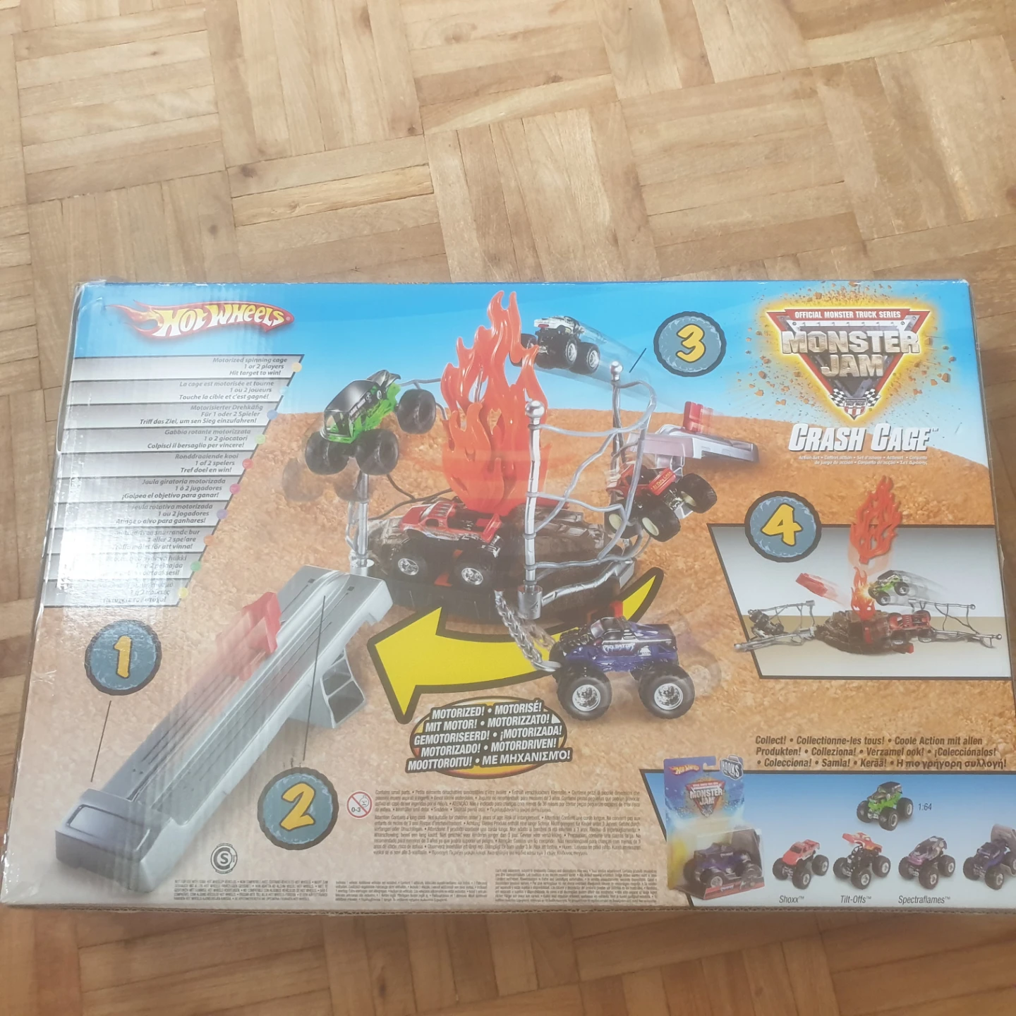 Hot Wheels Monster Jam Crash Cage Playset - photo 2