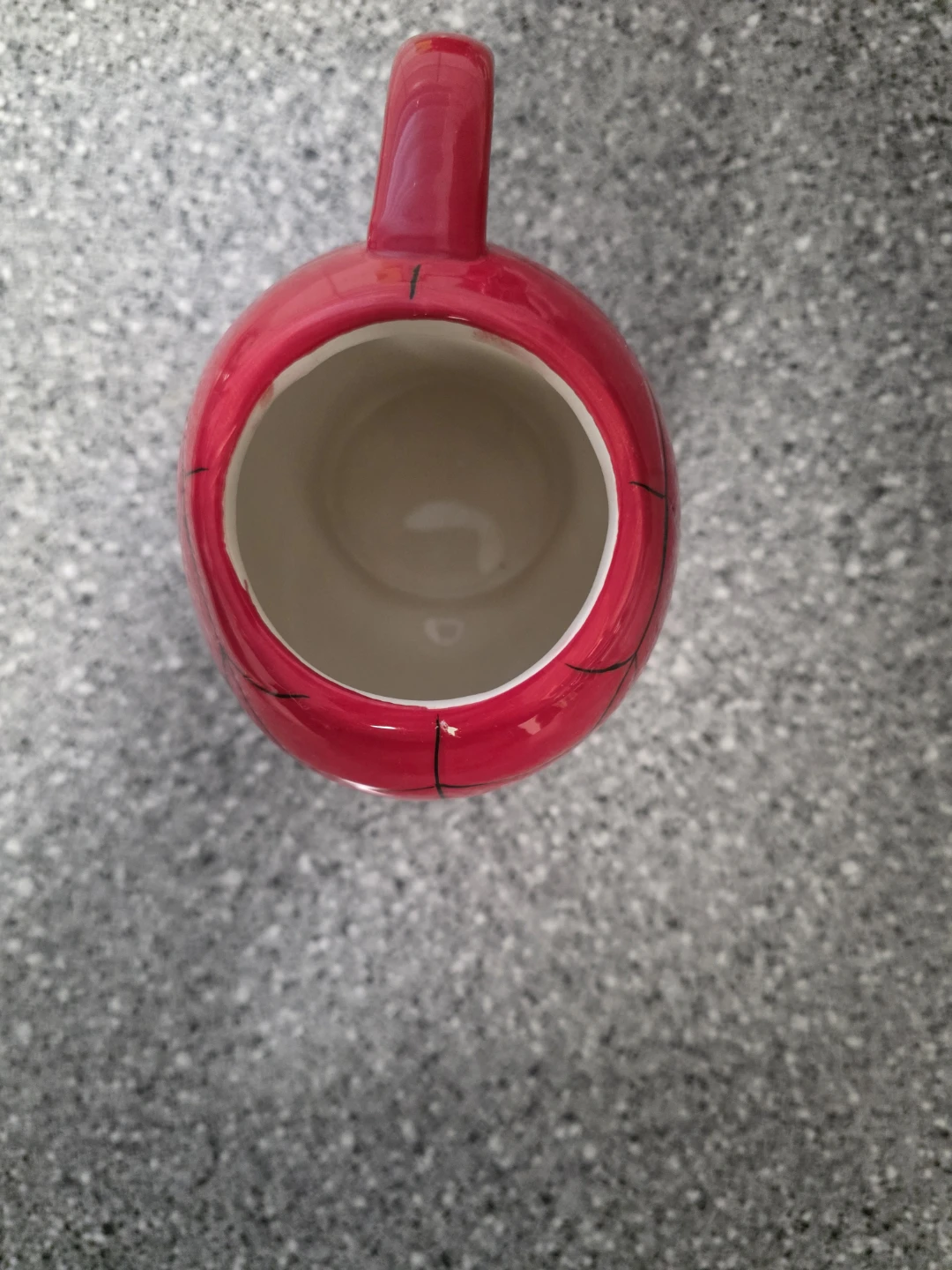 Spiderman Head Shaped Ceramic Mug - photo 3