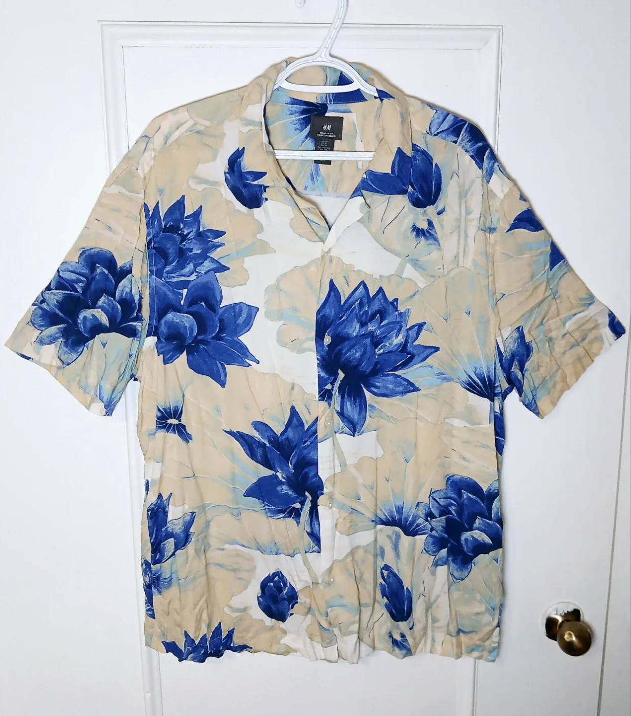 Men's XL Hawaiian Shirt H&M
