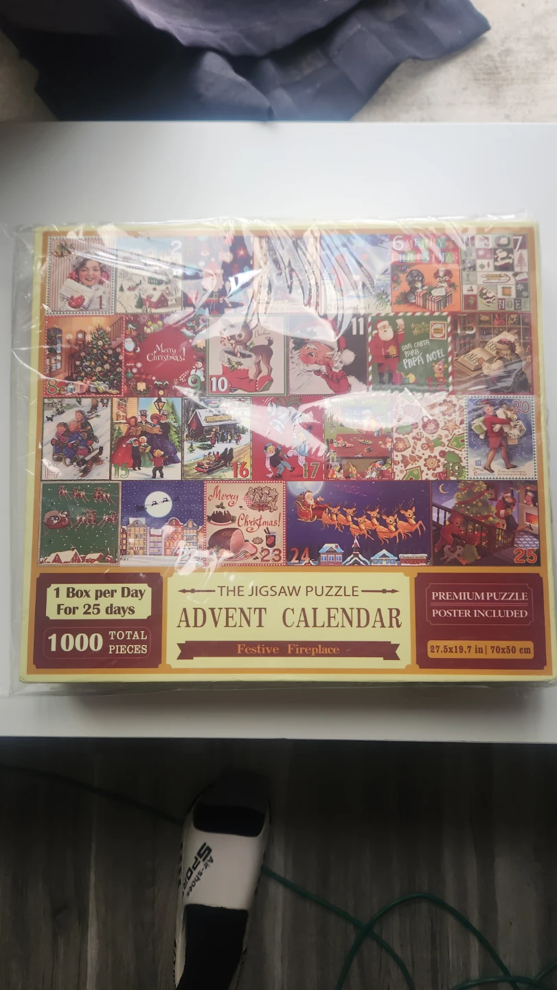 The Jigsaw Puzzle Advent Calendar - 1000 Pieces - photo 2