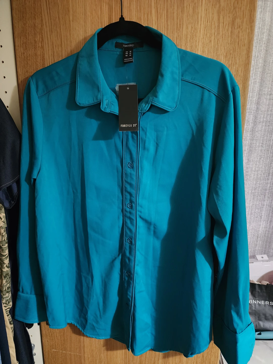 Forever 21 Black & Teal Pants Set - photo 4