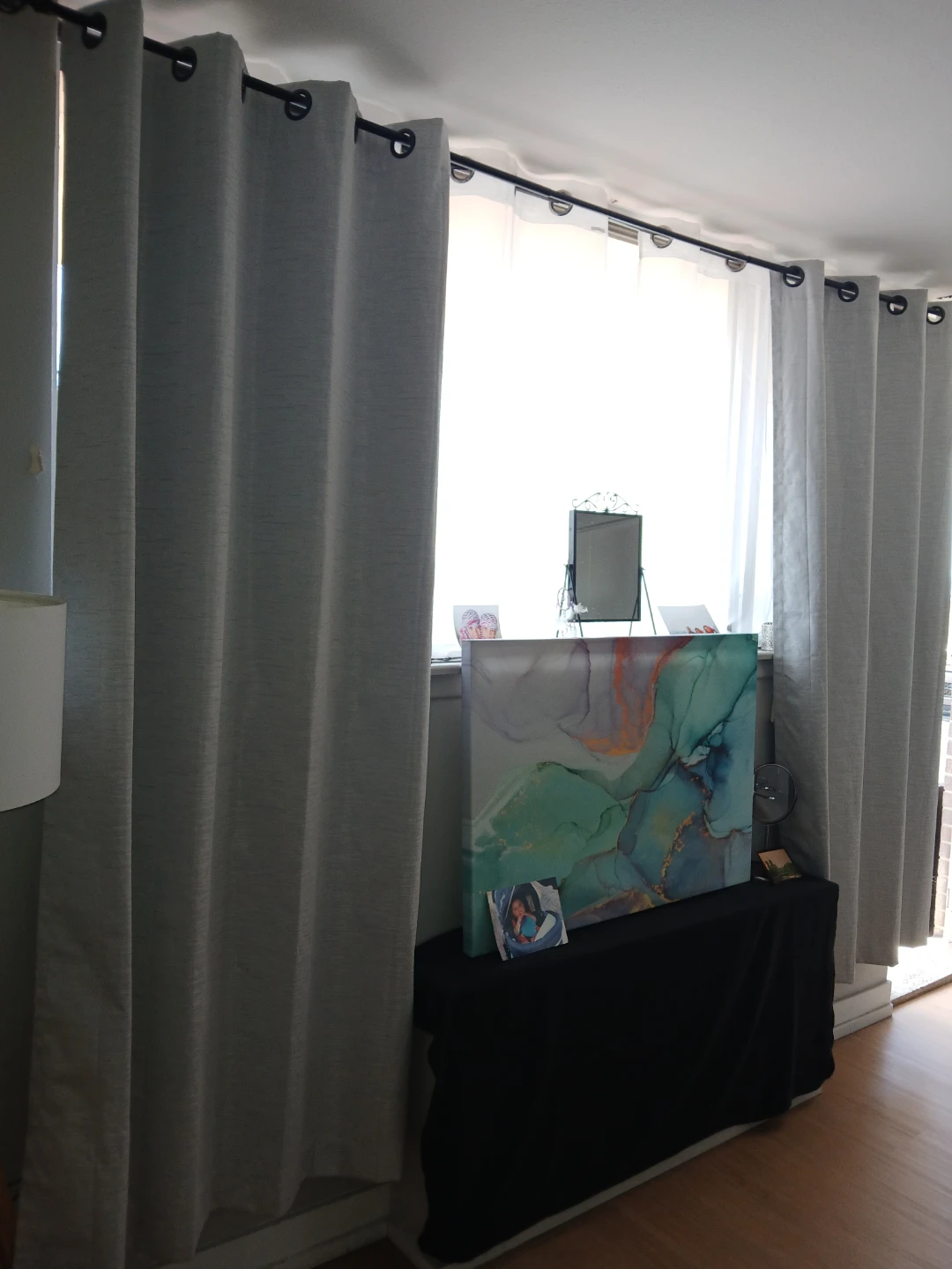 Curtain Bundle – Blackout & Sheer Panels + Curtain Rods