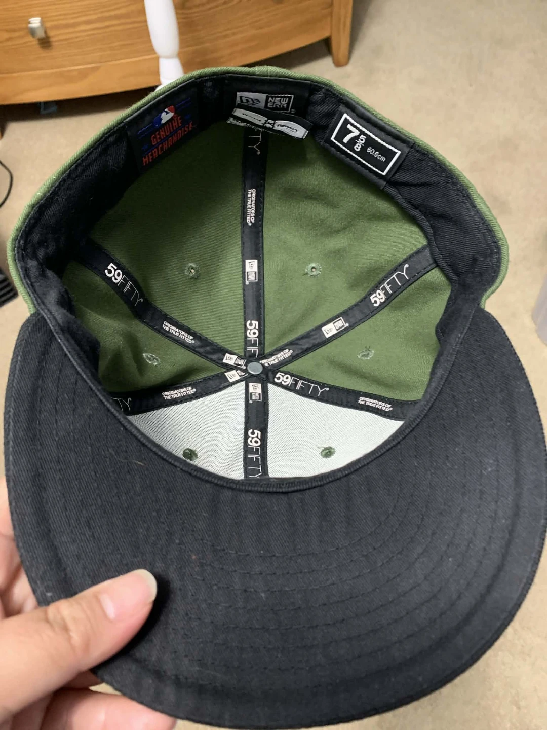 New Era 59FIFTY New York Yankees Hat Size 7 5/8 - photo 3