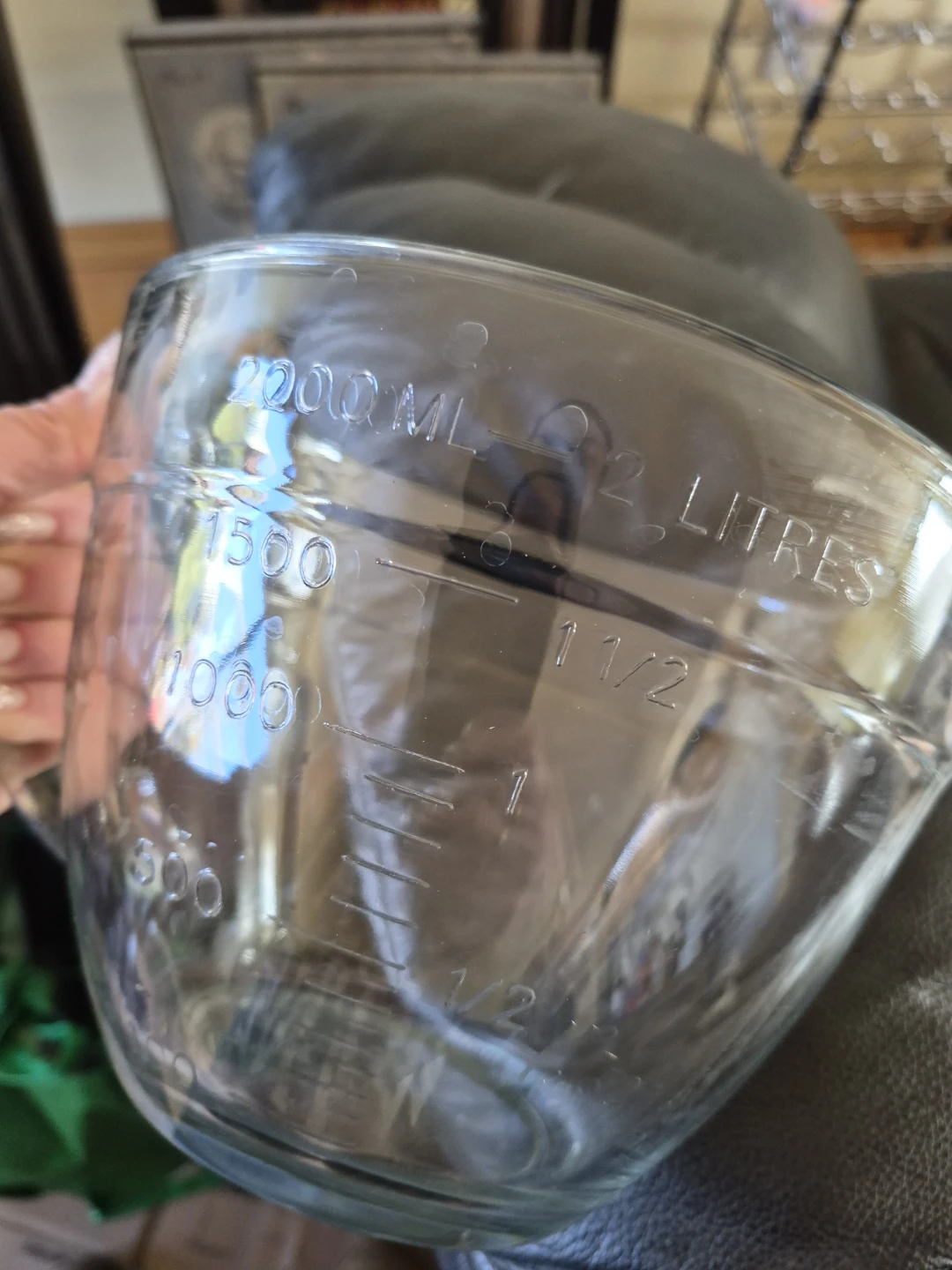 Glass Measuring Cup - 2 Litre - photo 3