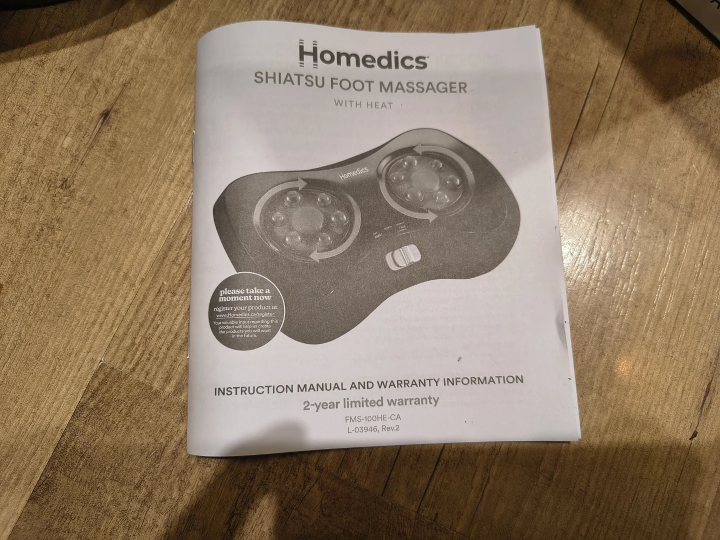 HoMedics Shiatsu Foot Massager with Heat - photo 5