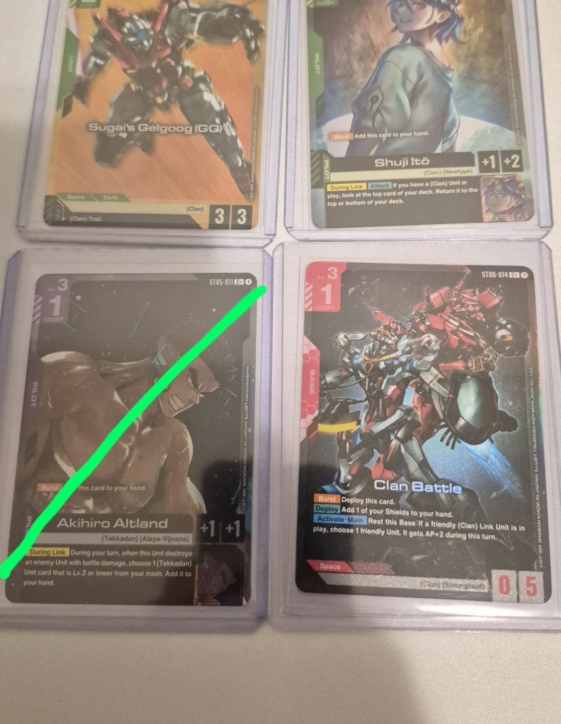 Gundam TCG C+ Lot