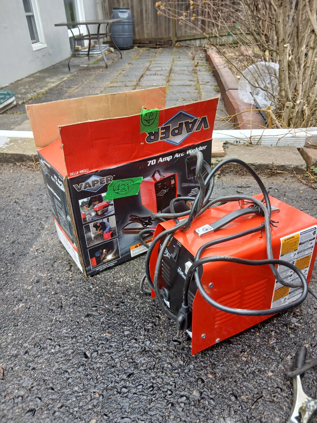 Vaper 70 Amp Arc Welder