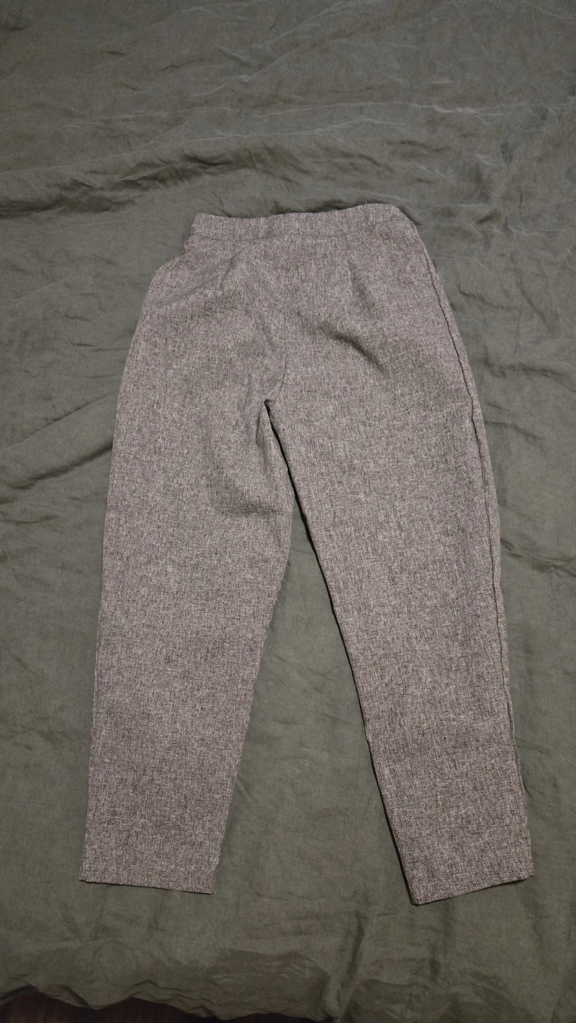 Formal Grey Pleated Pants Size S - photo 2