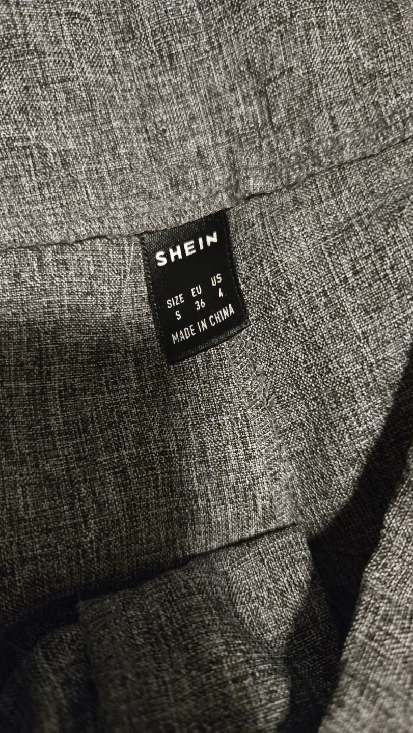 Formal Grey Pleated Pants Size S - photo 3