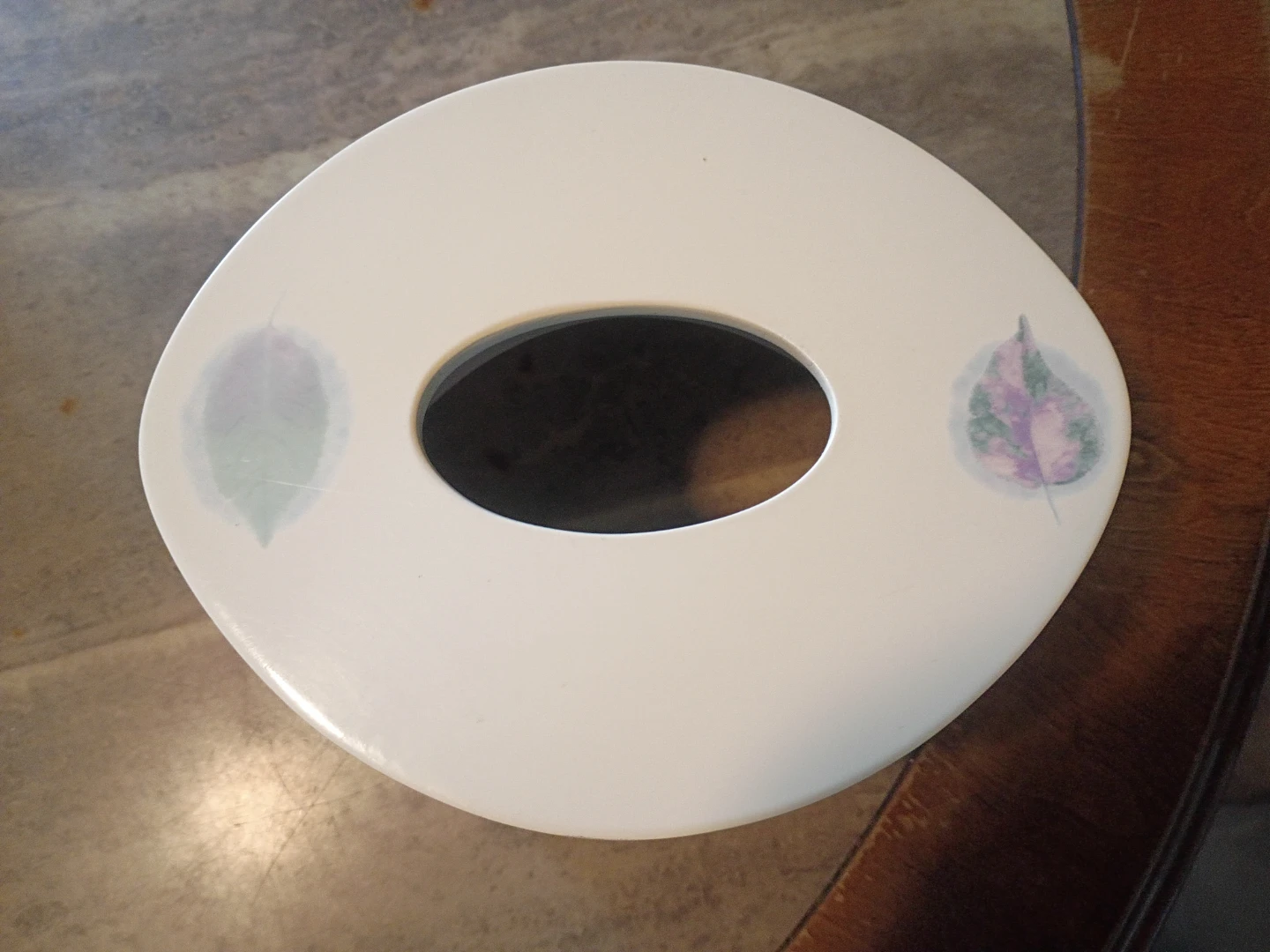 VINTAGE PORTMEIRION "DUSK" TISSUE BOX - photo 3