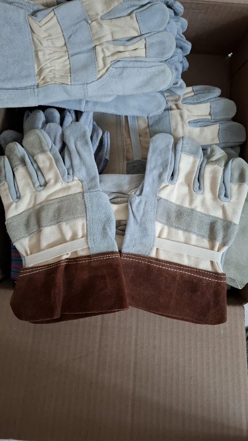 Work Gloves - Leather Suede palm - photo 5