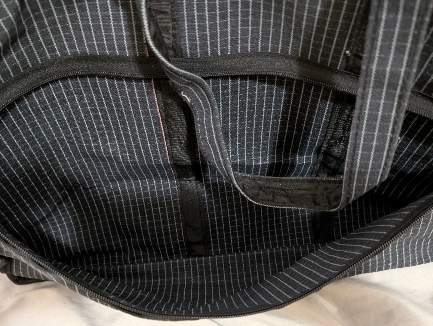 Striped Duffle Bag - photo 3