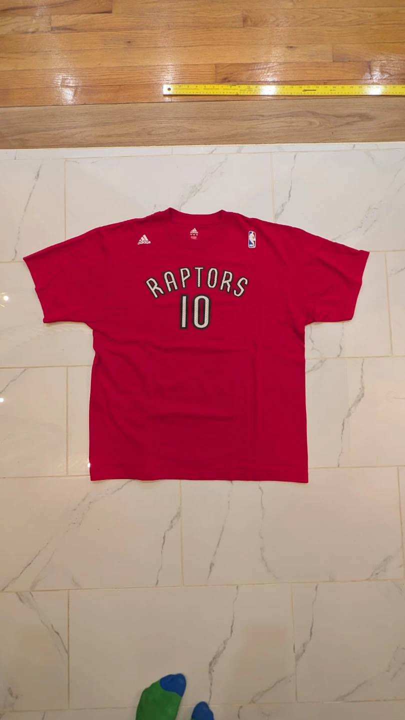 Adidas Toronto Raptors DeMar DeRozan #10 Signed T-Shirt