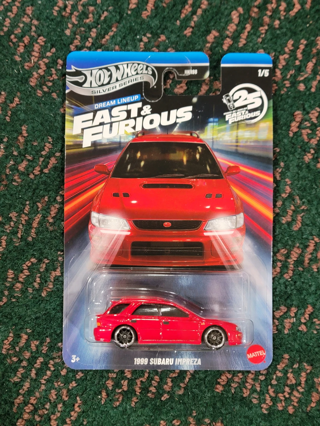 Hot Wheels Fast & Furious 1999 Subaru Impreza