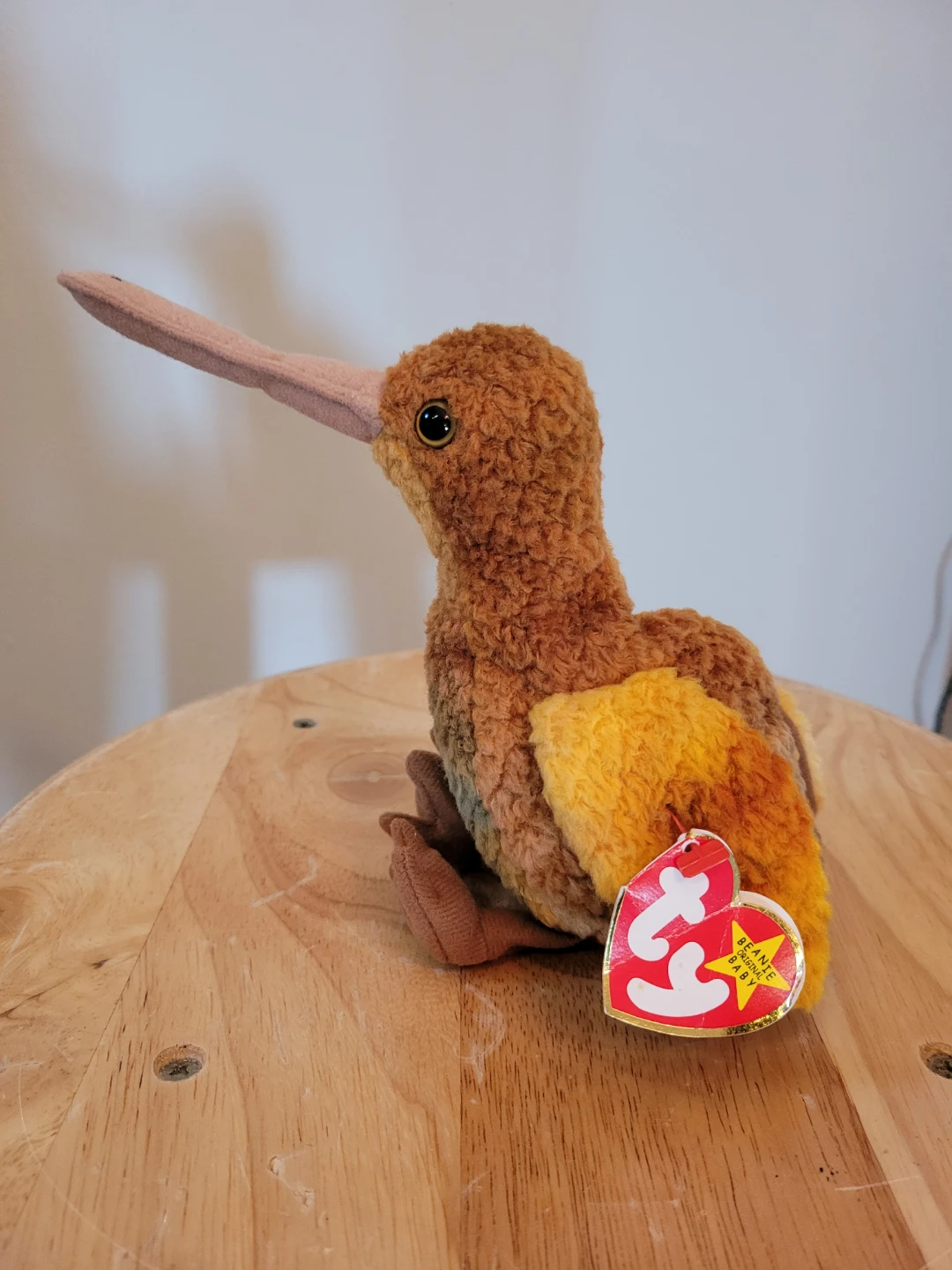 Ty Beanie Baby "Kiwi" Bird Plush 6" - photo 3