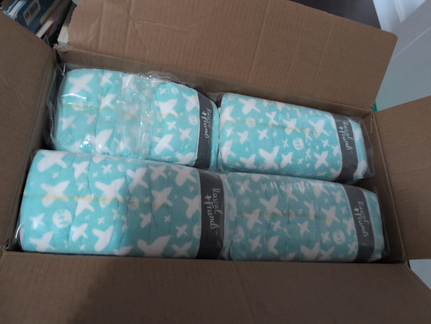 Rascal + Friends Premium Diapers Size 7 - 182 count - photo 2
