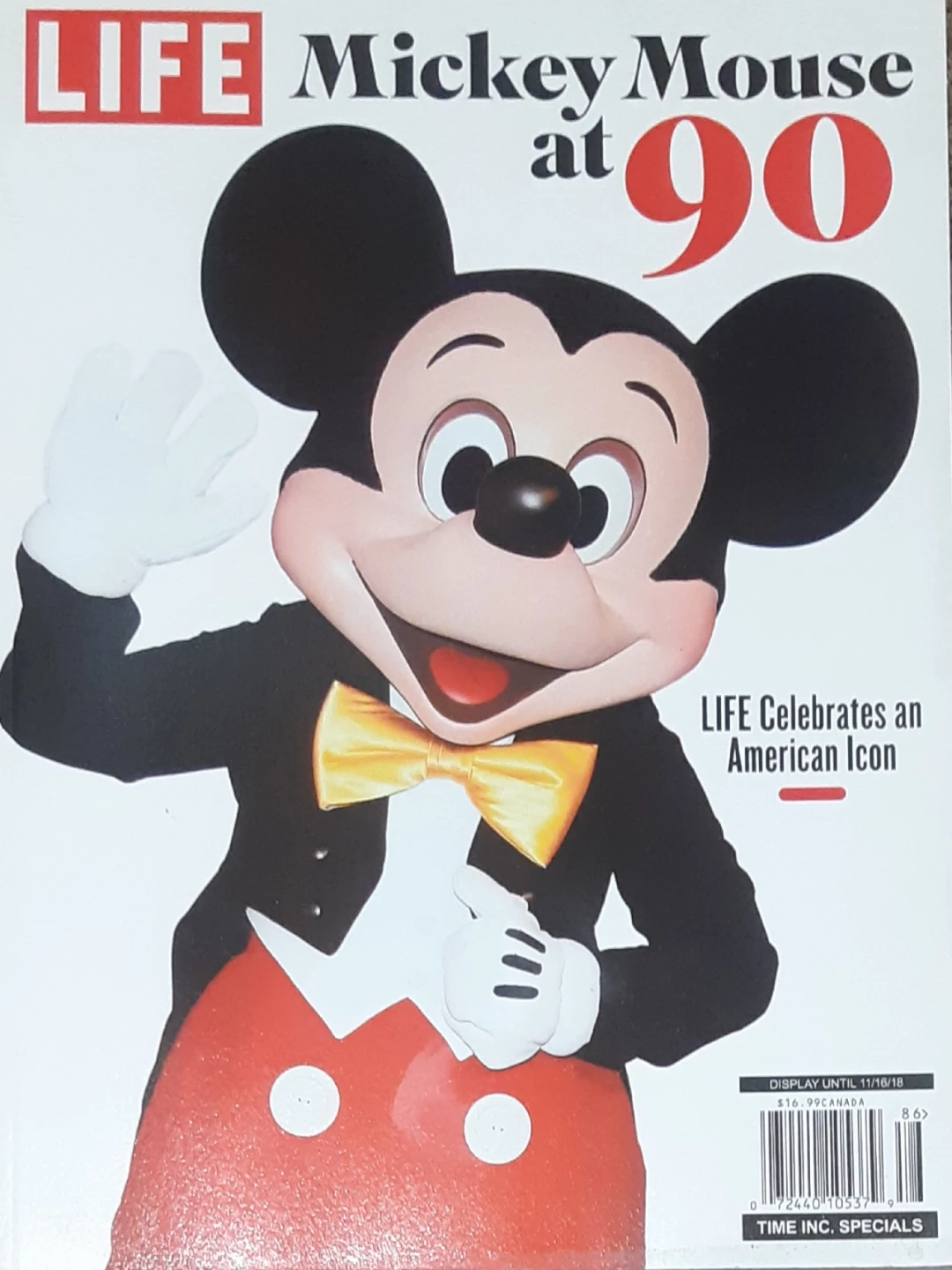 LIFE Magazine Mickey Mouse at 90