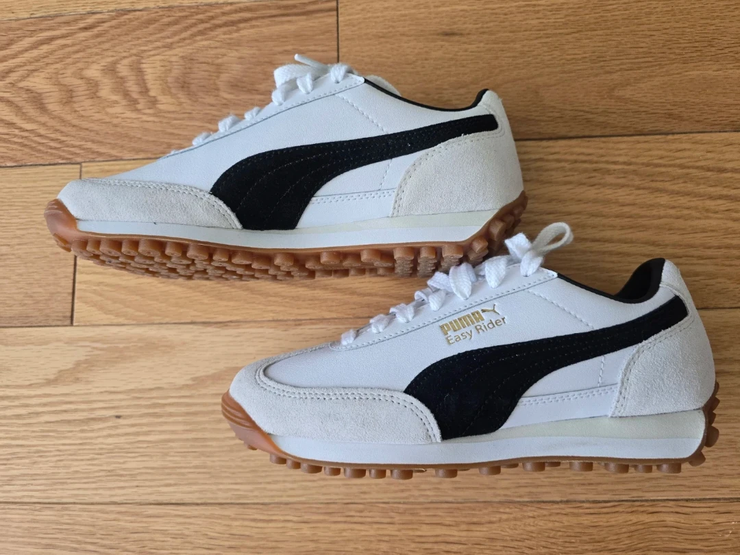 [Brand New] Puma Easy Rider Mix White/Black Shoes - Size US 4 - photo 2