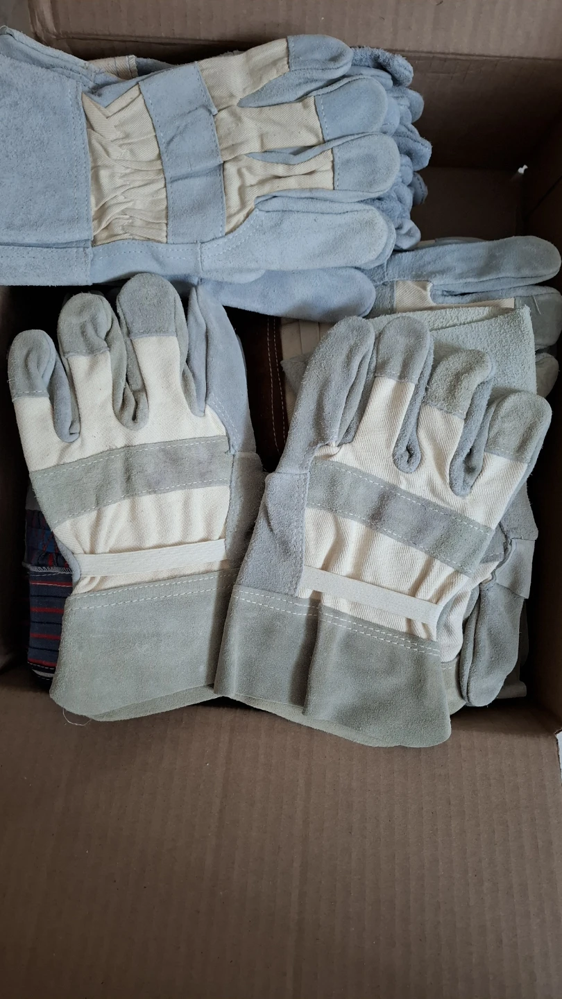 Work Gloves - Leather Suede palm - photo 3