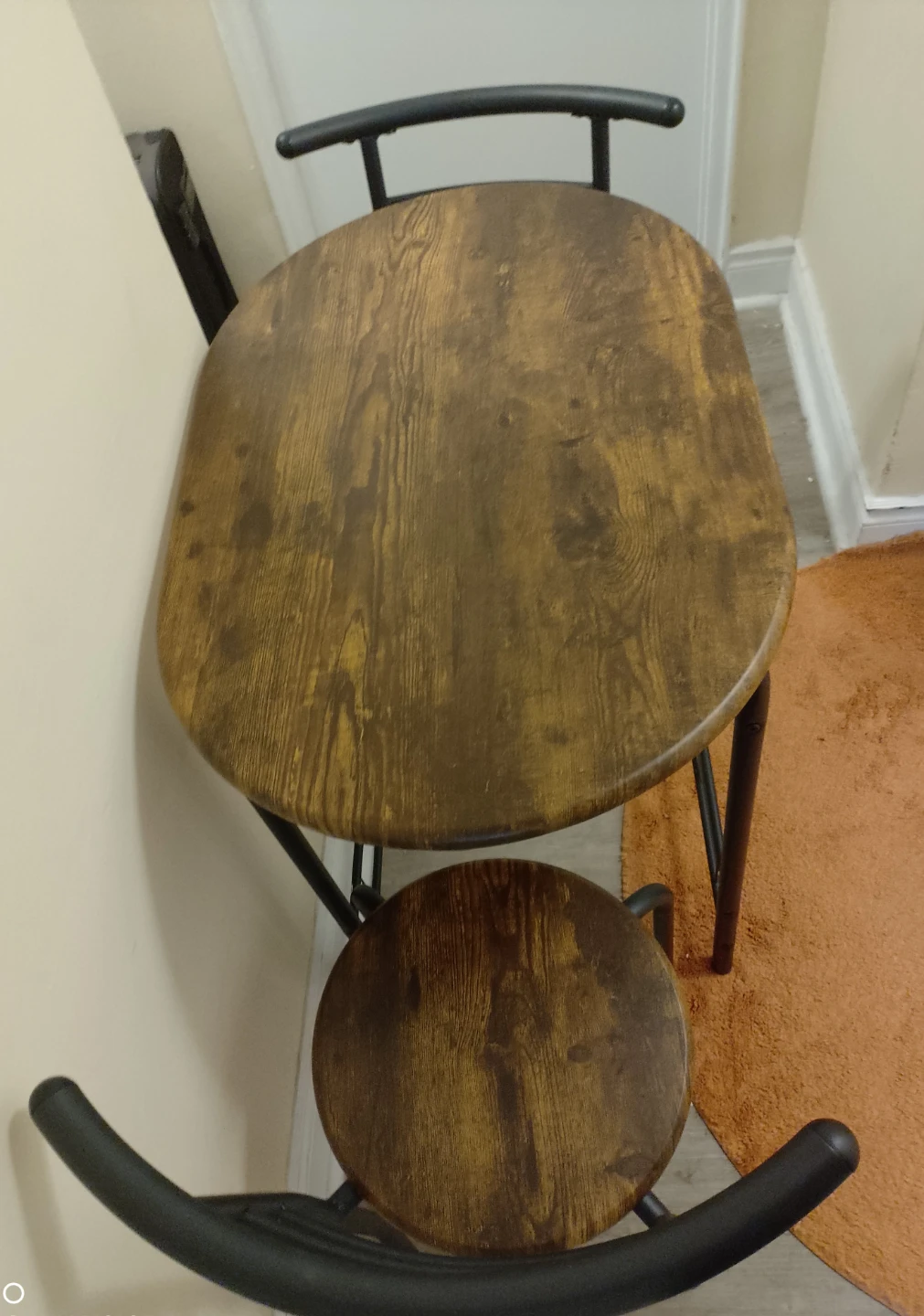 Compact Table and 2 Stools Set - photo 3