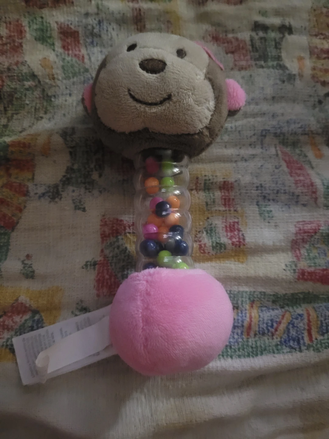 Carter's Monkey Stick Hand Rattle.