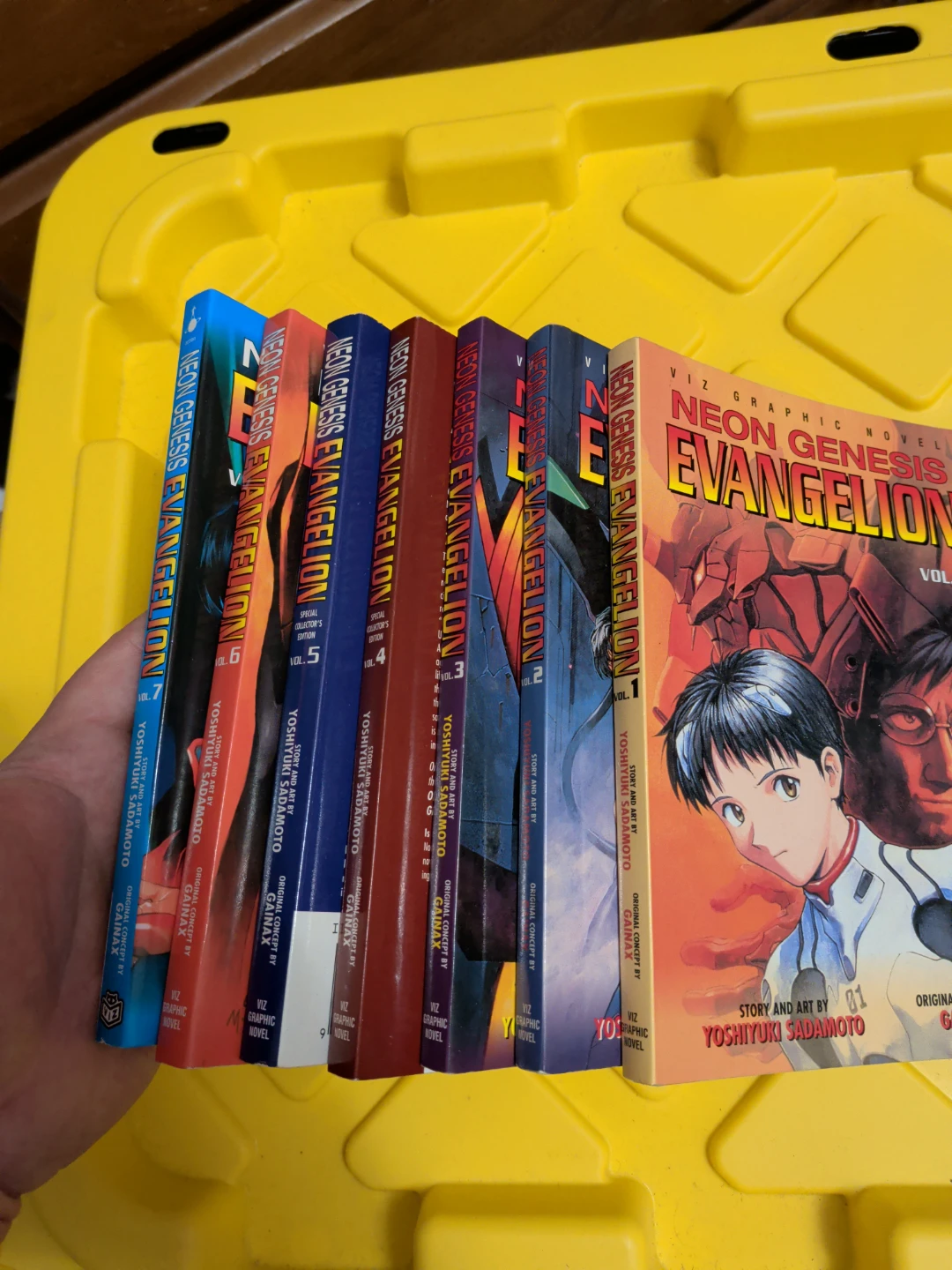 Neon Genesis Evangelion Graphic Novels Vol. 1-7 - photo 3