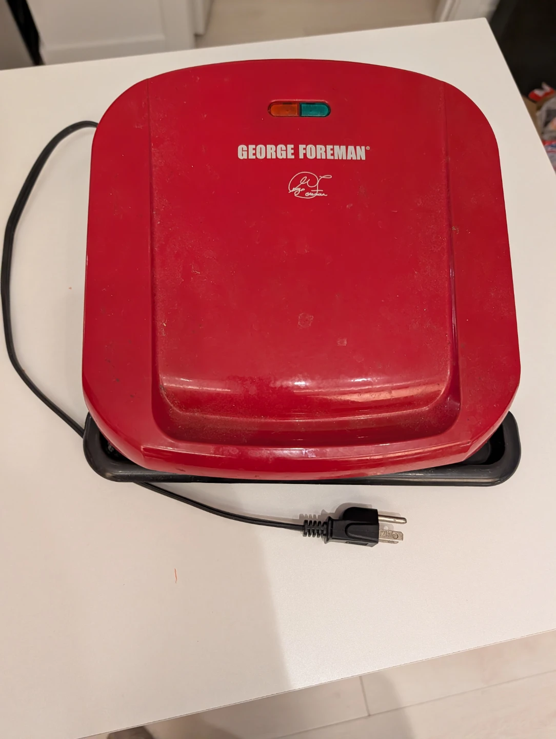 George Foreman Red Electric Grill