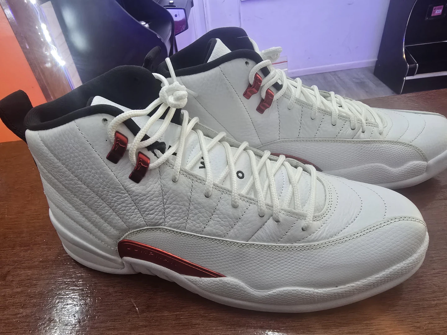 Jordan 12 Retro White Red
