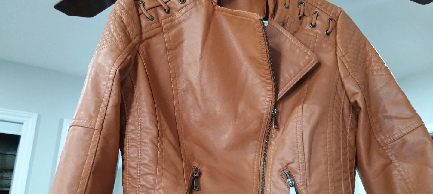 Leather jacket - photo 3