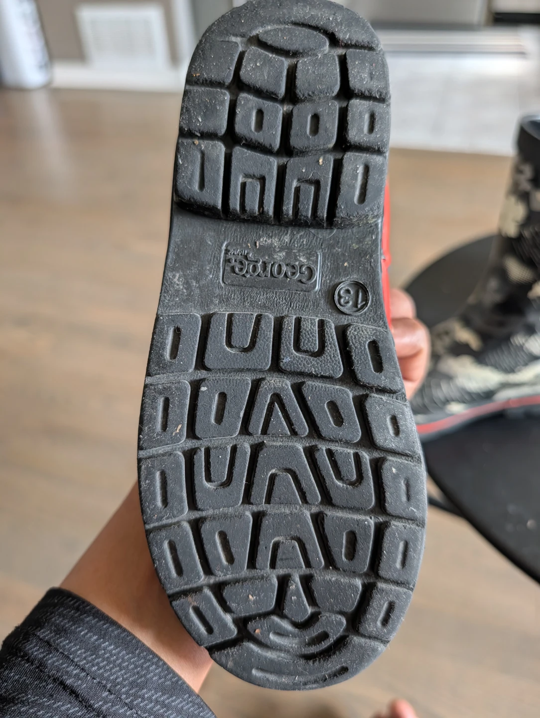 George Kids Size 13 Camo Rubber Rain Boots - photo 2