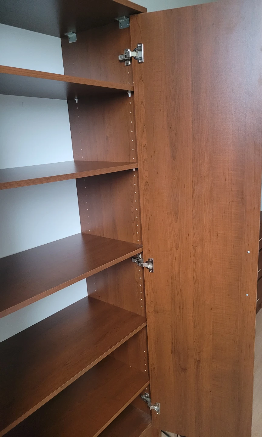 Two-door wood storage cabinet - photo 3