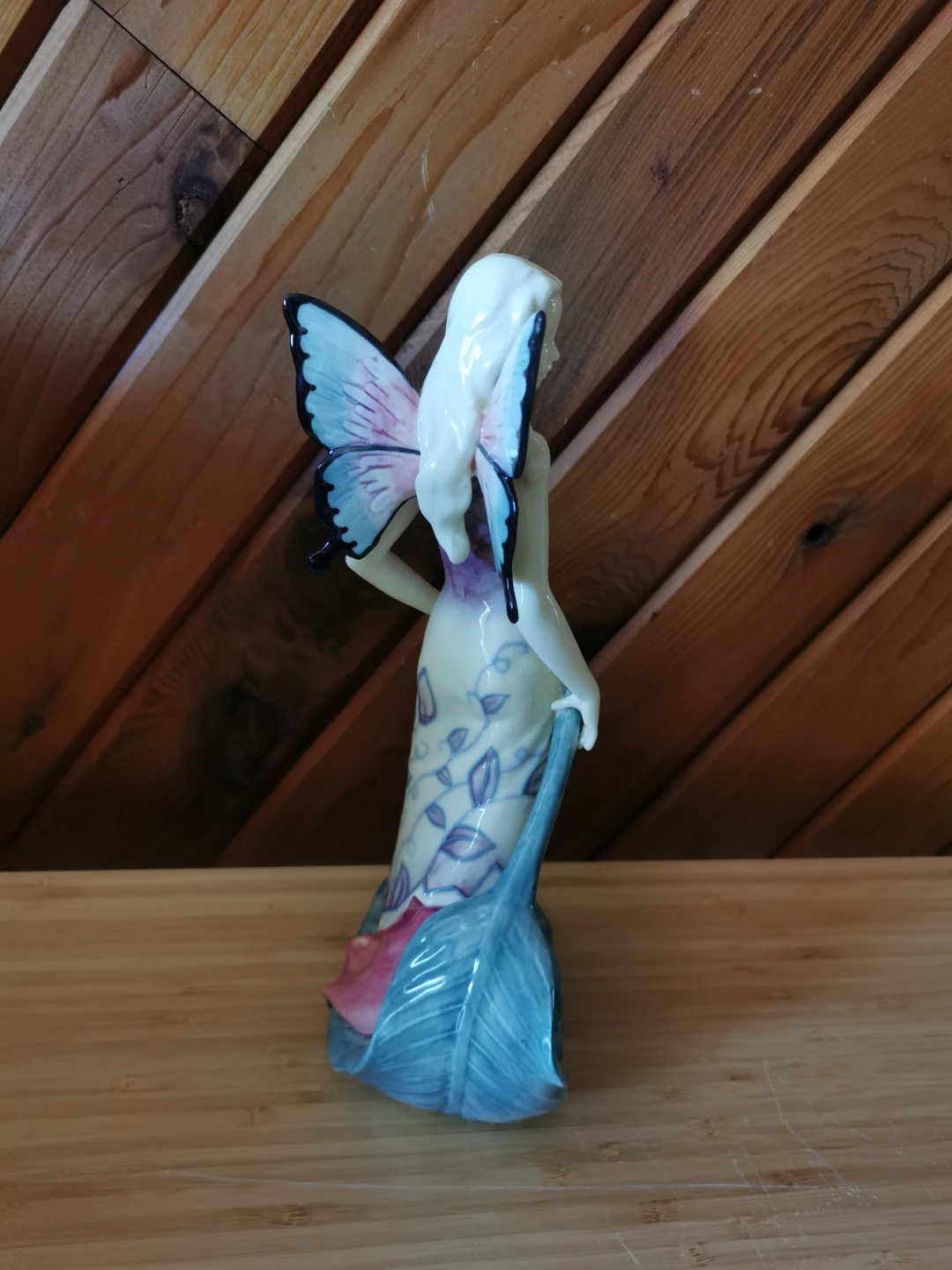 Art Nouveau Style Benaya Fairy Figurine Butterfly Wings - photo 5