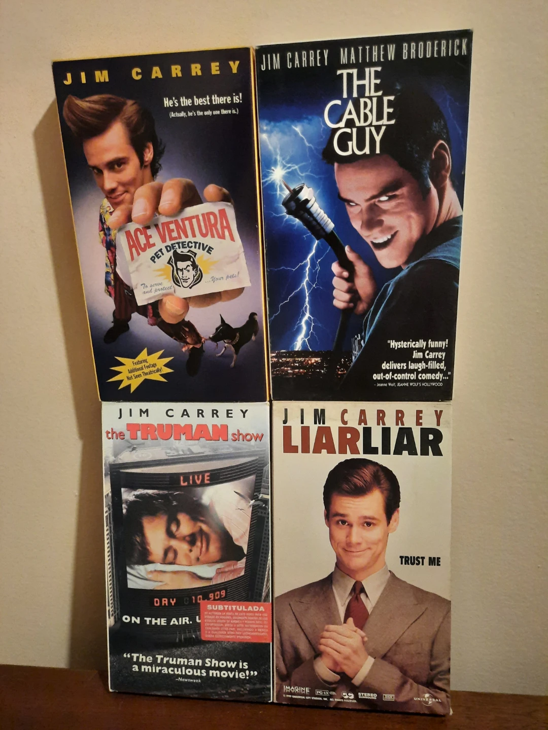 Jim Carrey VHS Bundle $30