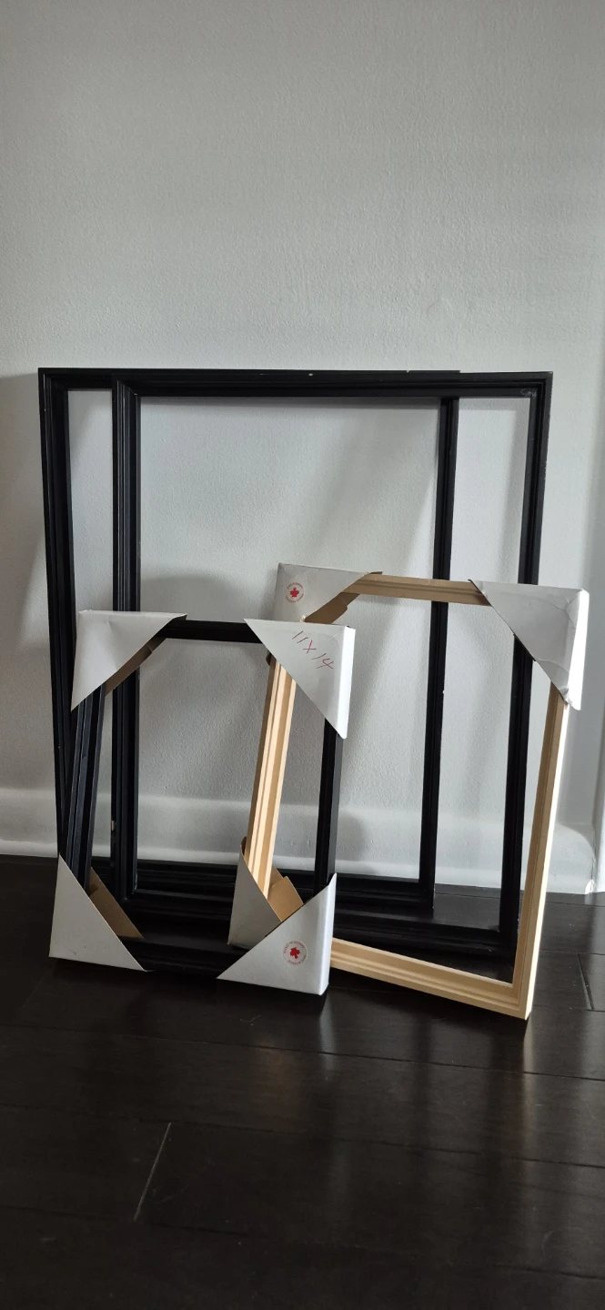 Floating Frames for Stretched Canvass.