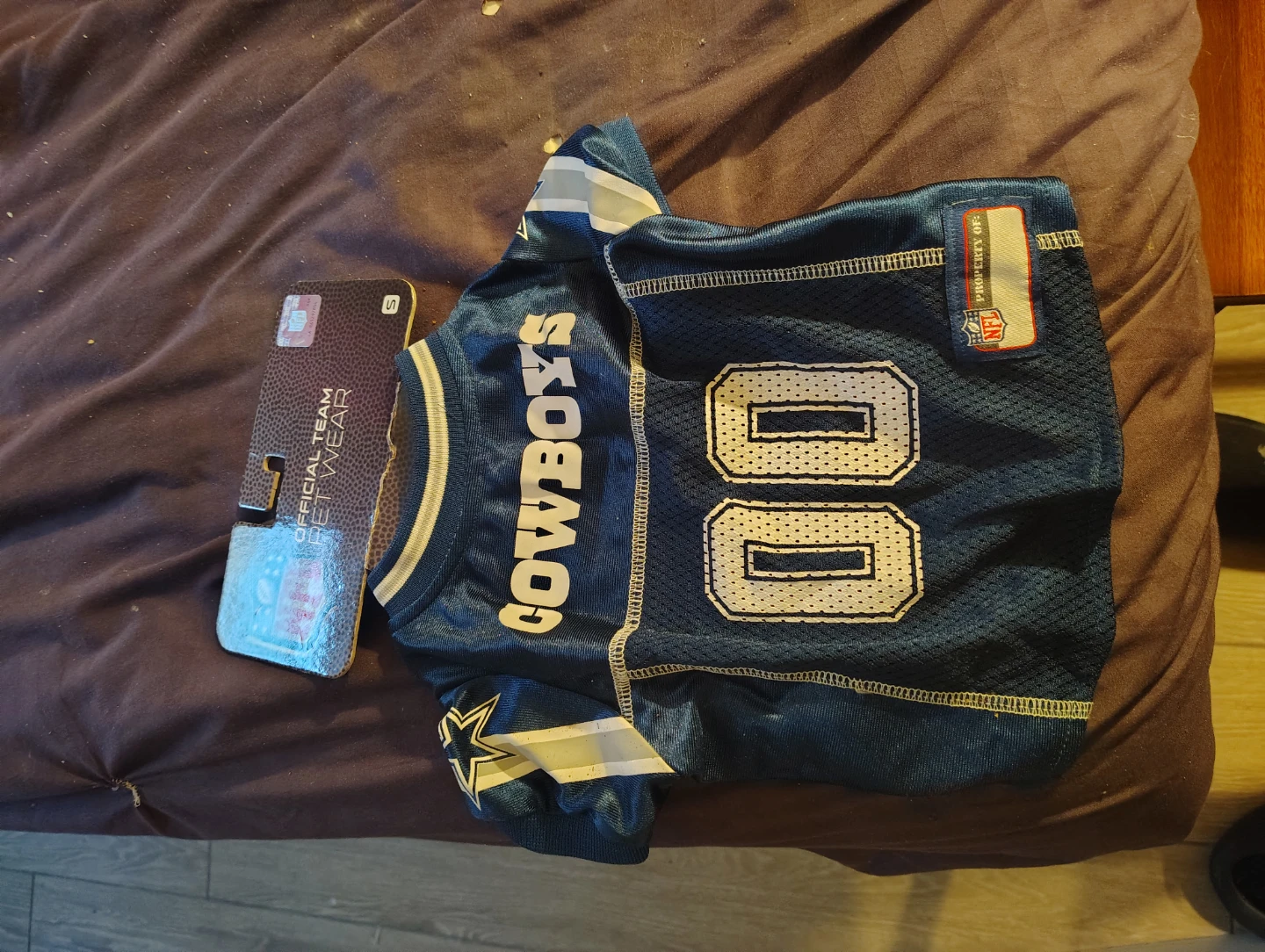 Dallas Cowboys NFL Pet Jersey Size Medium - photo 2