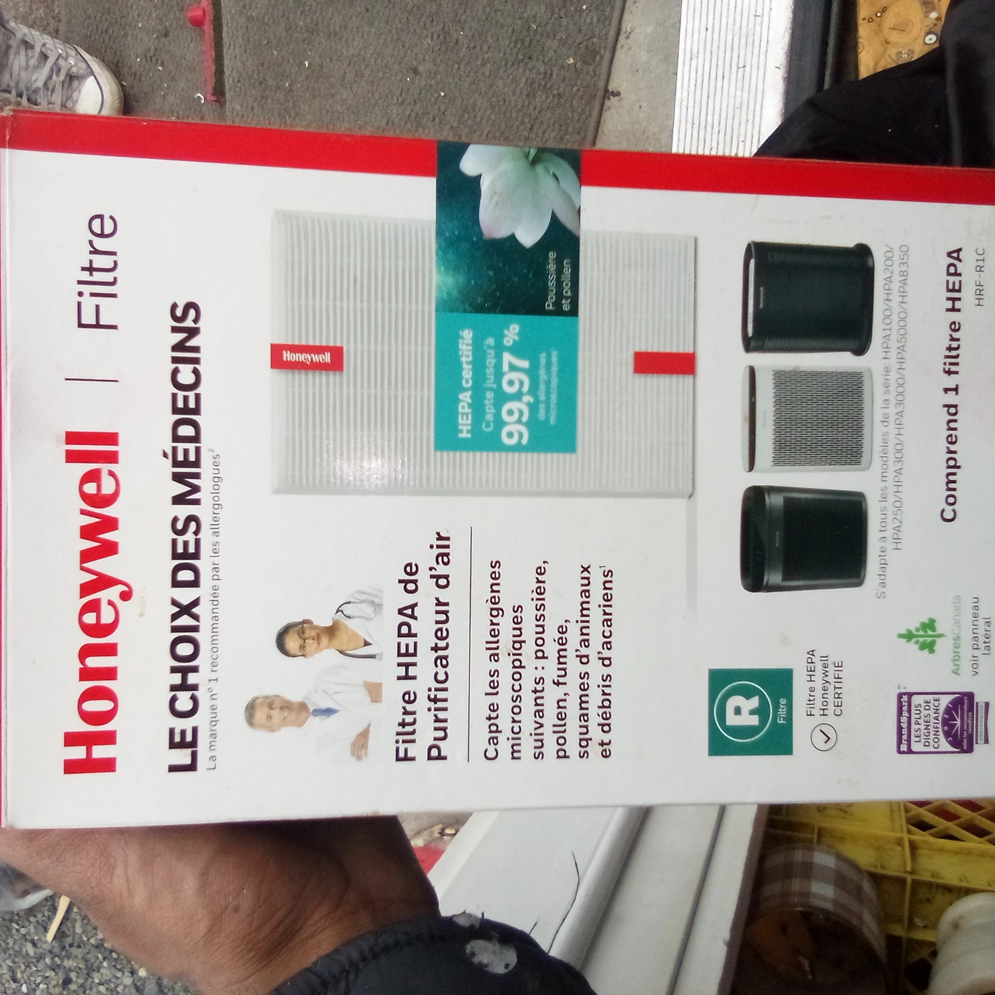 Honeywell Air Purifier HEPA Filter HRF-R1C - photo 2