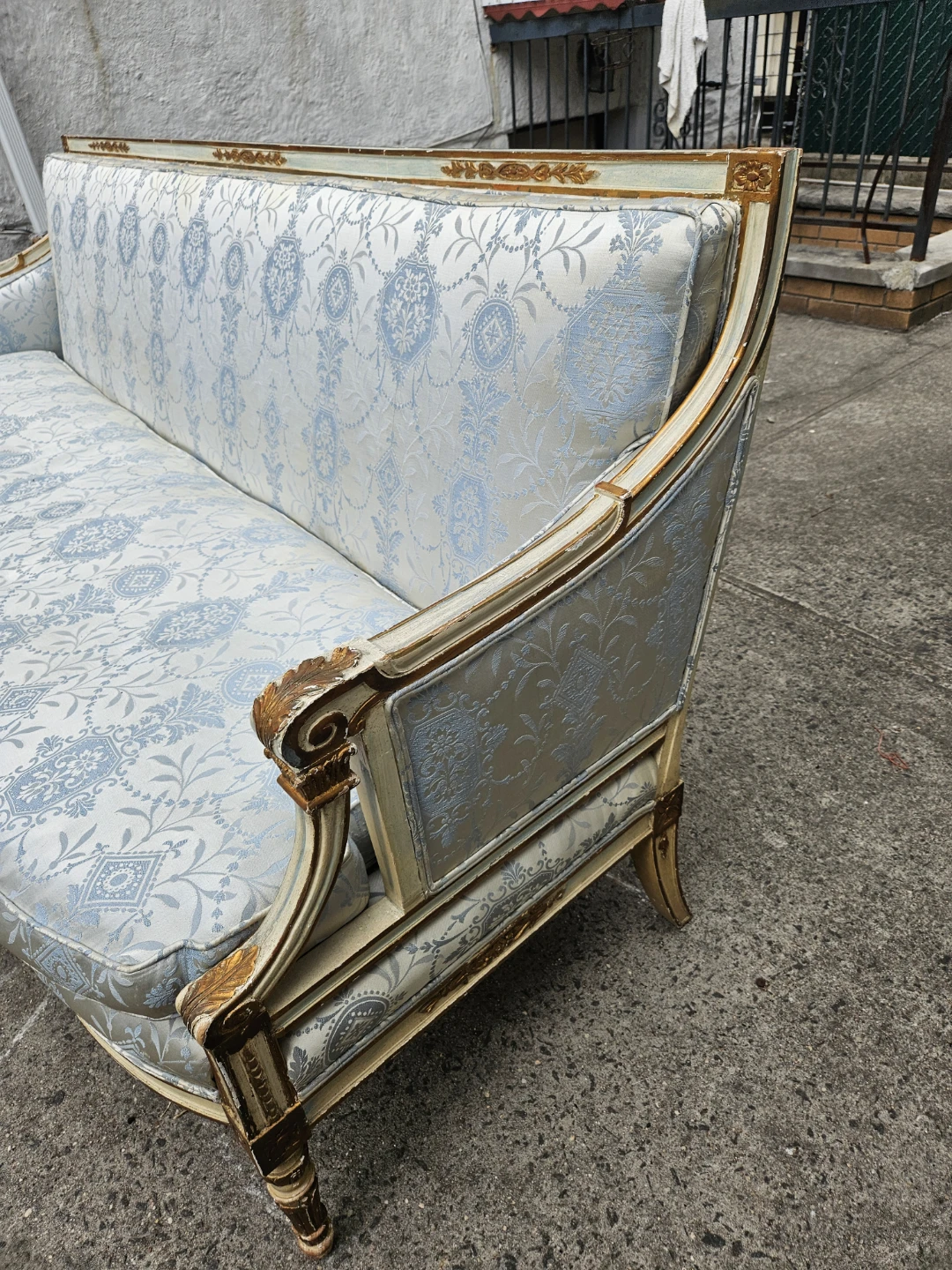 Beautiful louis XVI STYLE Antique sofa - photo 4