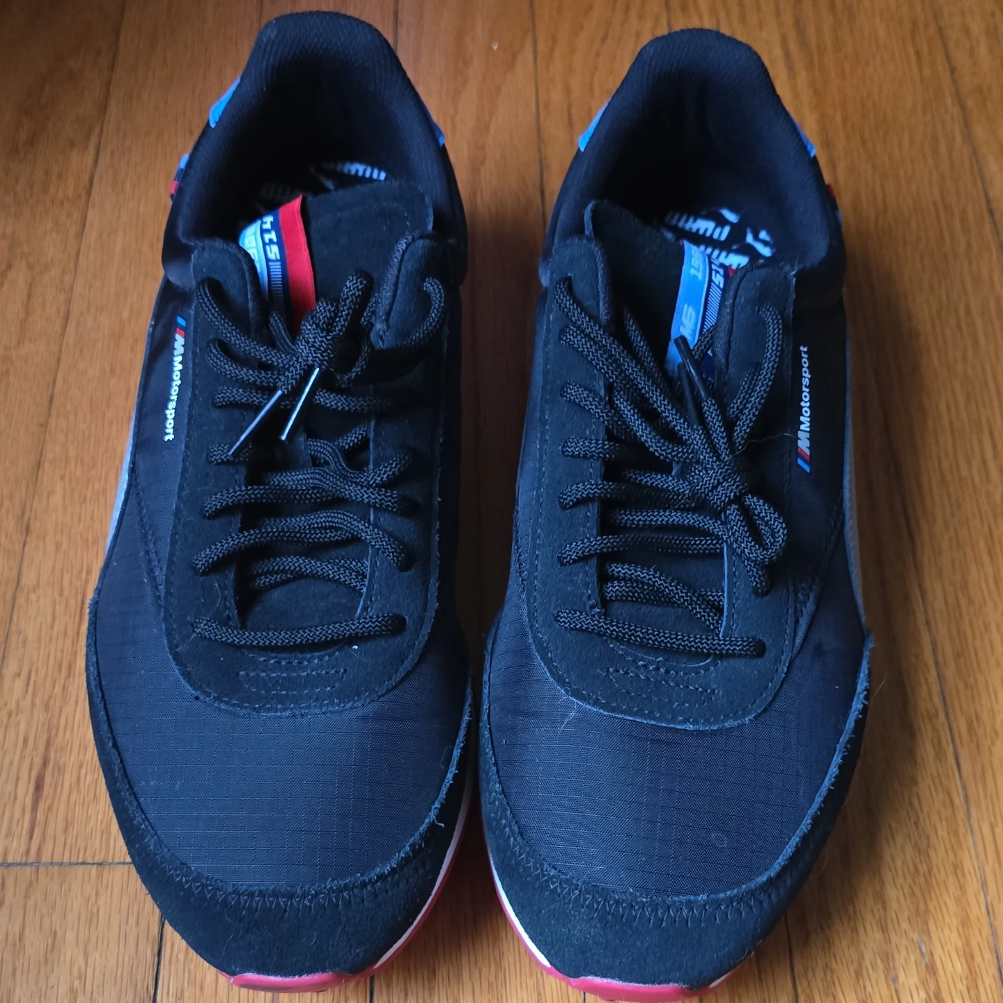 Puma BMW M Motorsport Running Shoes Black/Red/Blue - photo 2