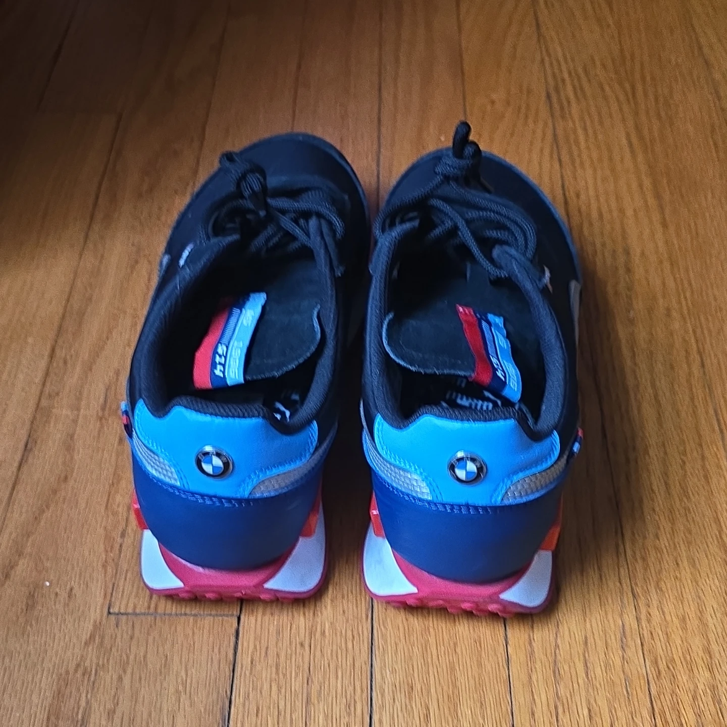 Puma BMW M Motorsport Running Shoes Black/Red/Blue - photo 3