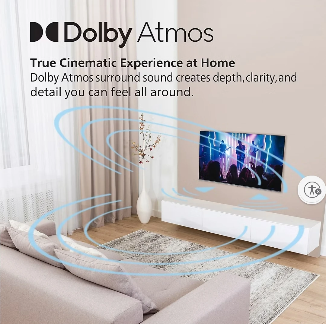 Philips 60" QLED Roku TV 4K UHD Dolby Vision Atmos - photo 4