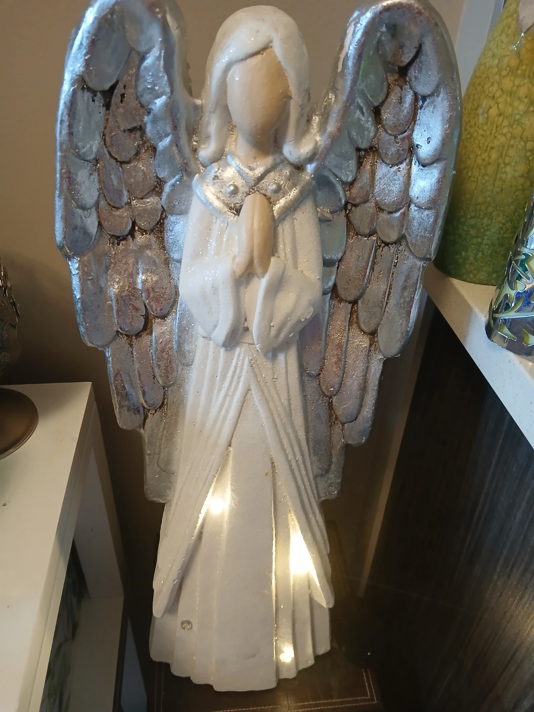 Angel Figurine with Lights