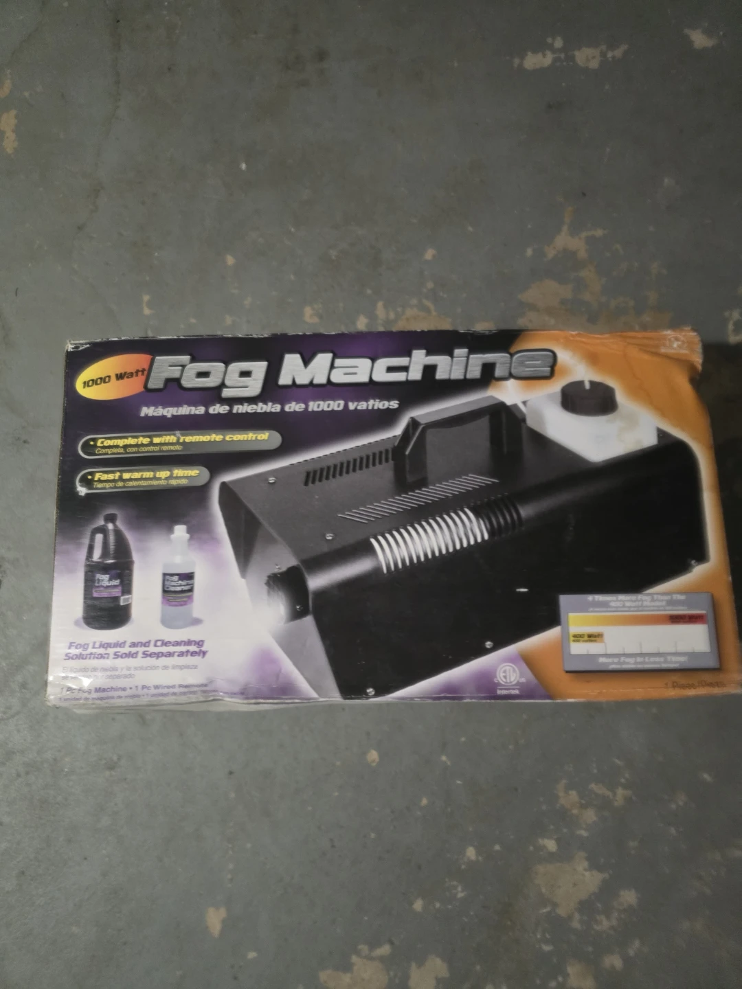 1000 Watt Fog Machine with Remote Control