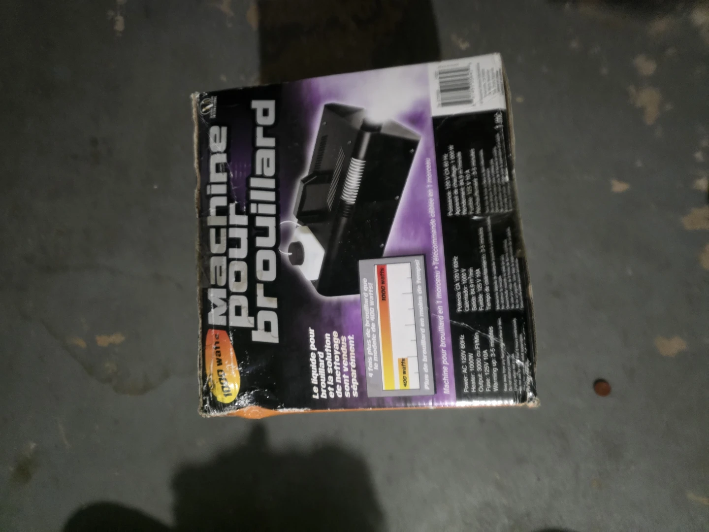 1000 Watt Fog Machine with Remote Control - photo 2