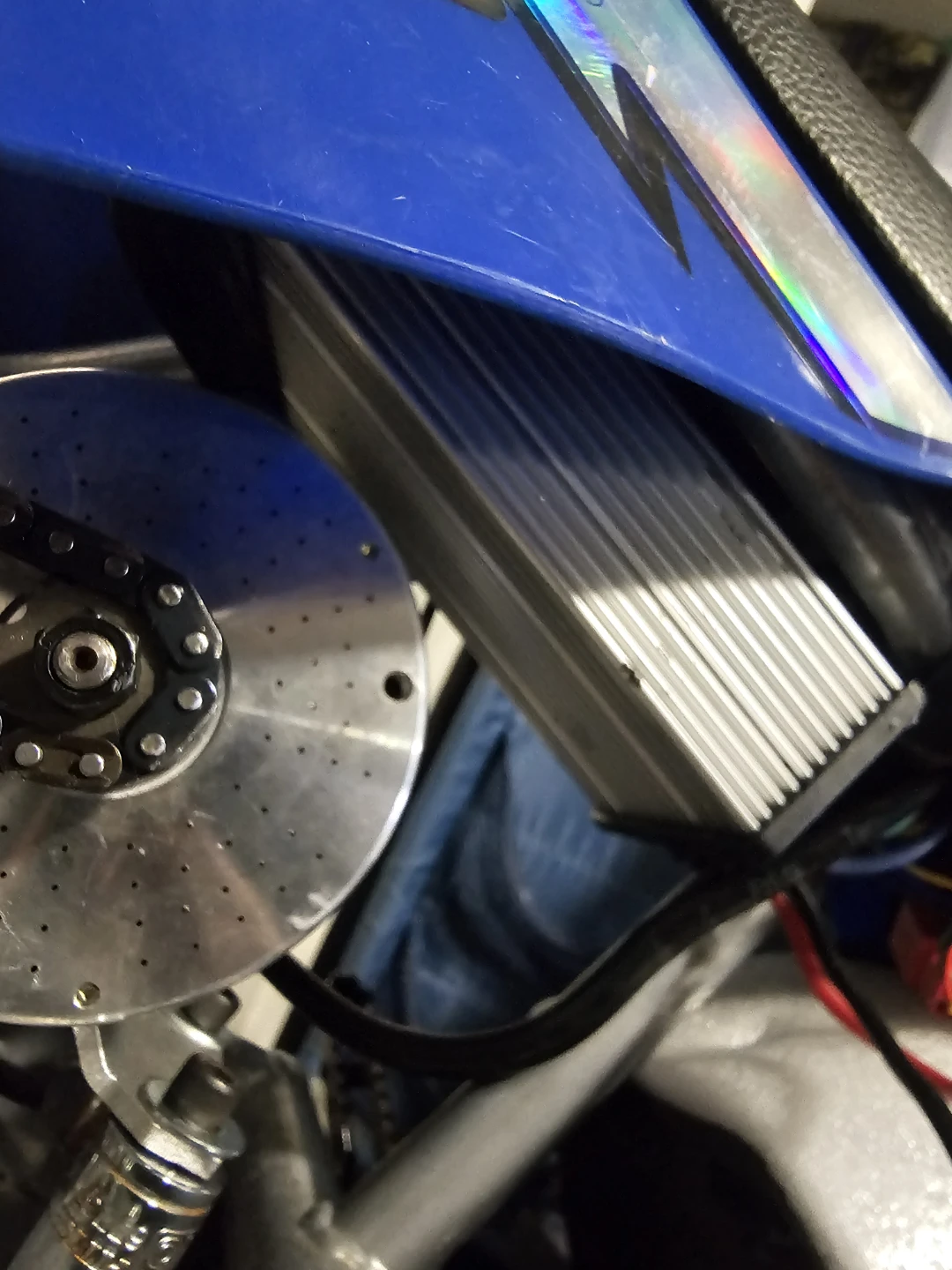 Modded razor mx350 vevor 48v motor with1800w - photo 4